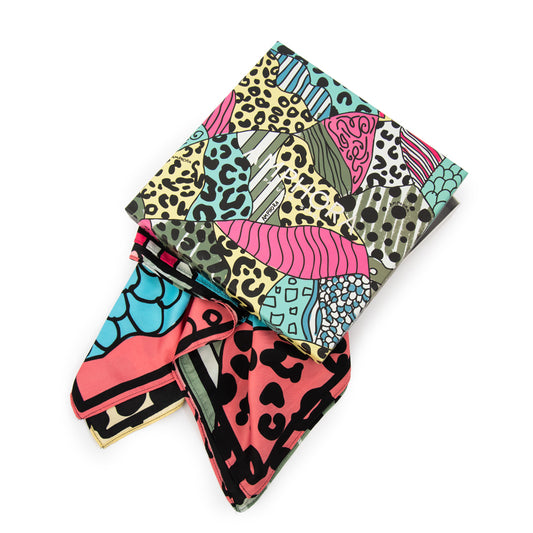 Pañuelo Collage Mix De Colores