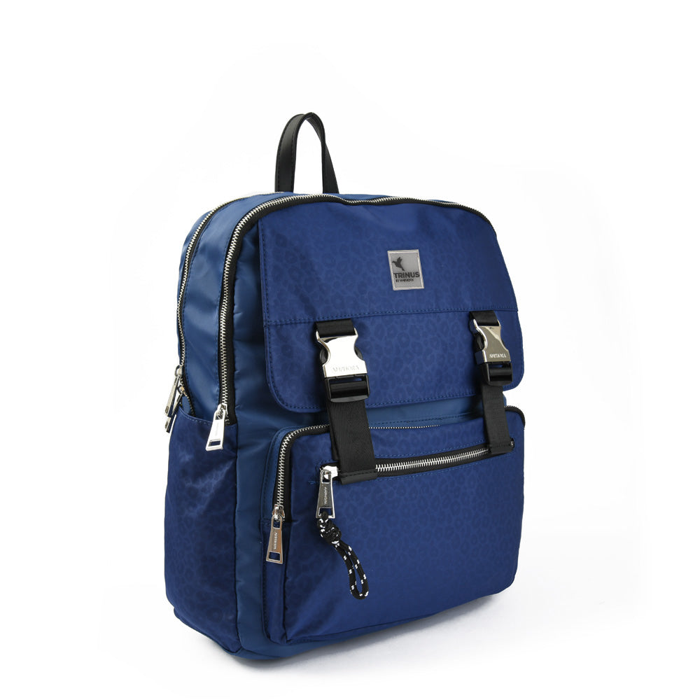Mochila Porta Laptop 14" College Azul
