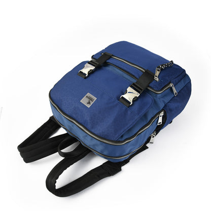 Mochila Porta Laptop College Azul