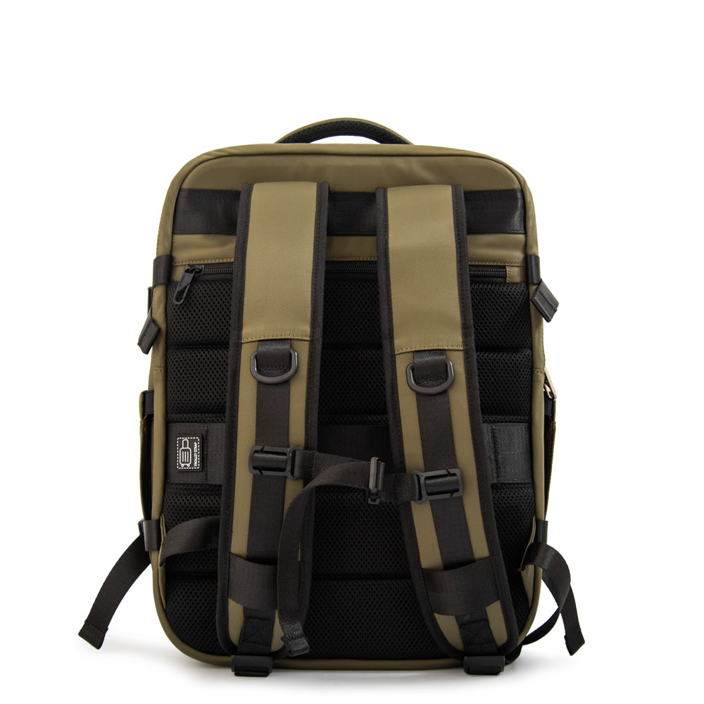 Mochila Viajera College Verde Oscuro