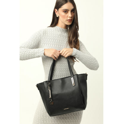 Cartera Dos Asas Finlandia Negro