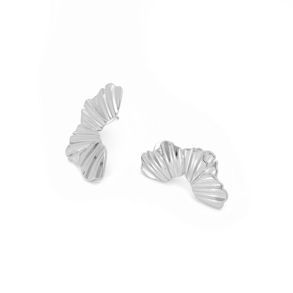 Aretes Danae Plateado