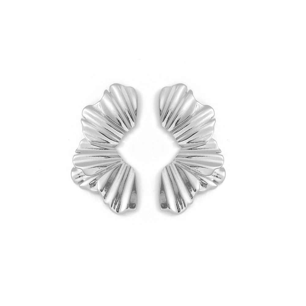 Aretes Danae Plateado