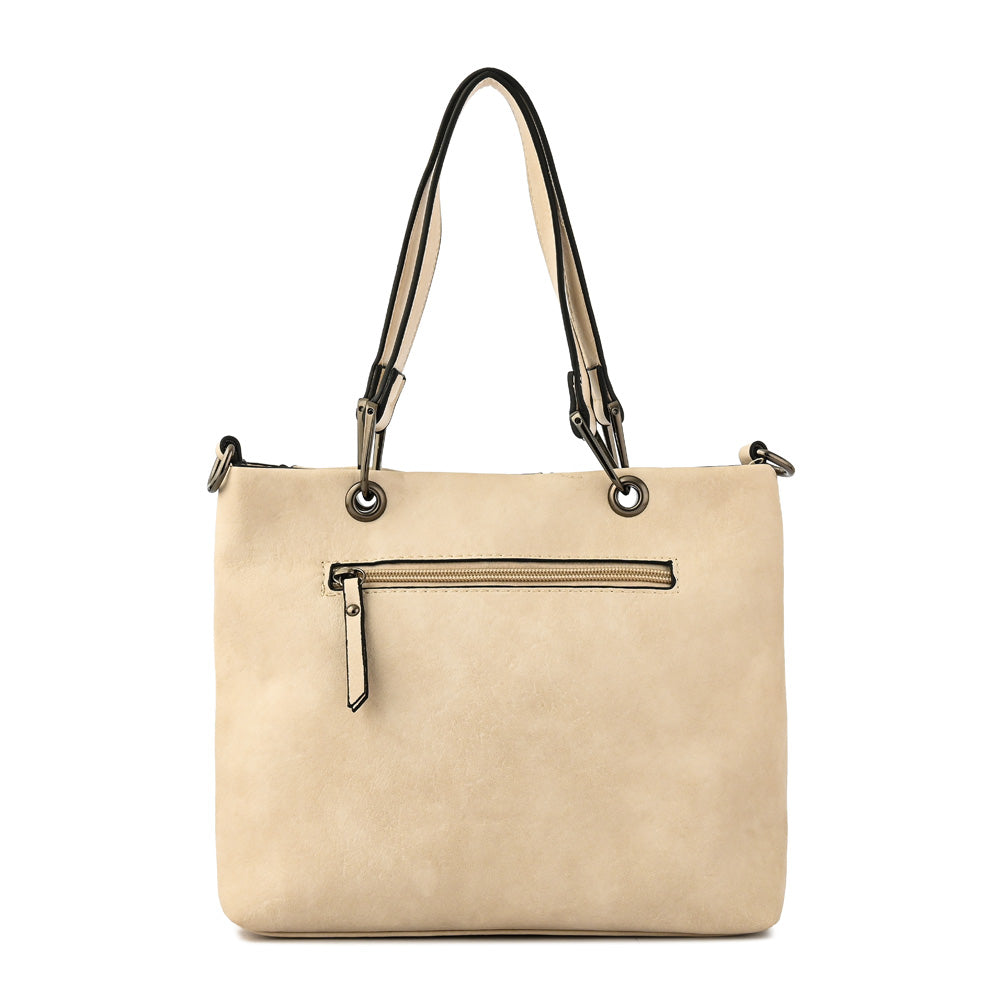 Crossbody Deluca Blanco Crudo