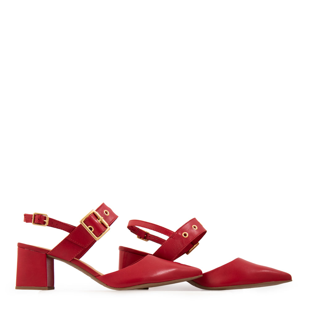 Zapato Diana Rojo