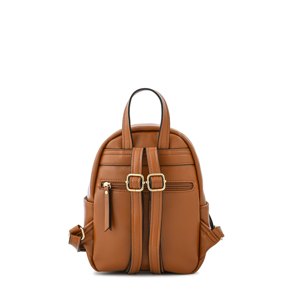 Mochila Mini Dominique Camel