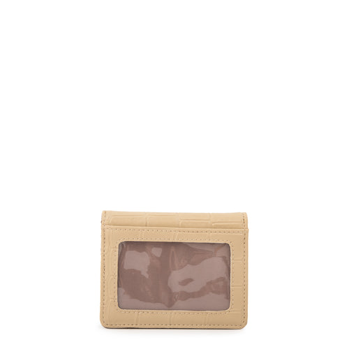 Tarjetero Dual Beige