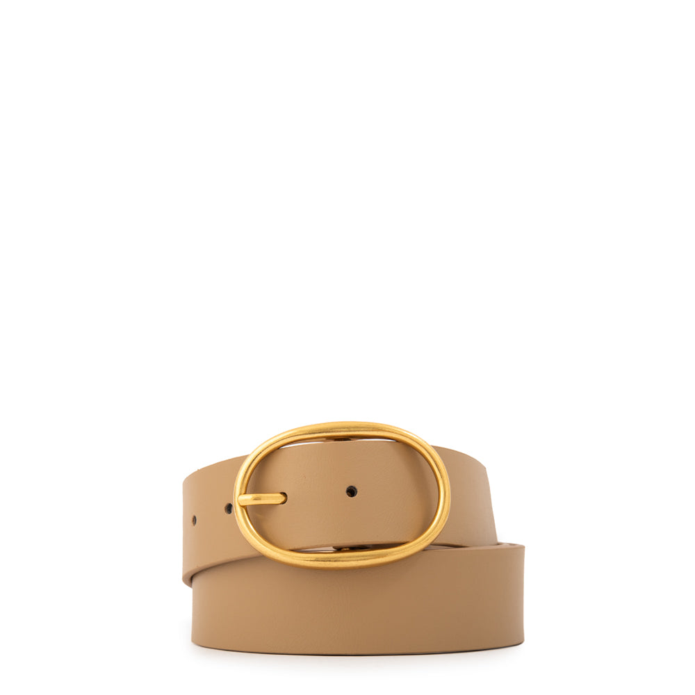 Cinturon Elba Beige Oscuro