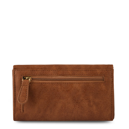 Billetera Acordeon Eleonor Café