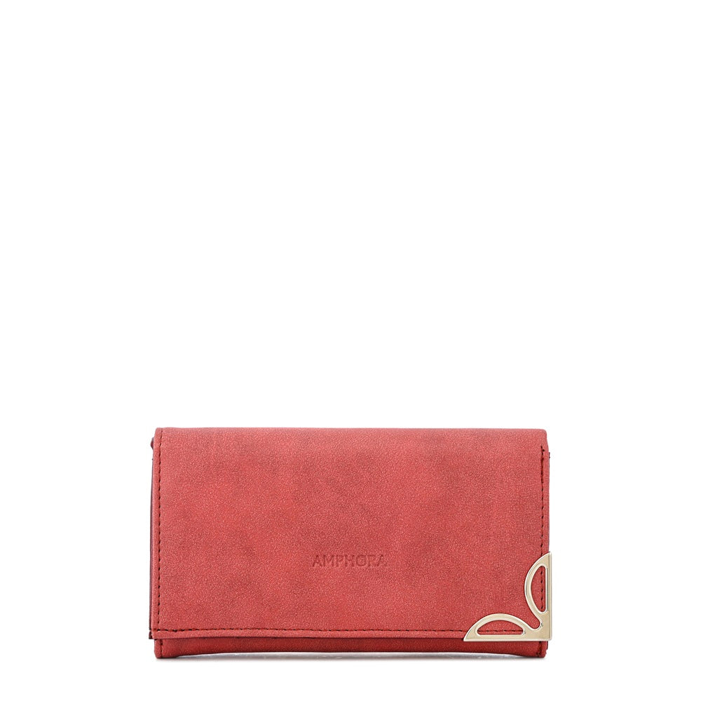 Billetera Acordeon Eleonor Rojo