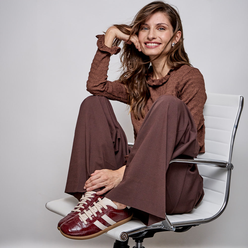 Zapatilla Ellen Burdeo