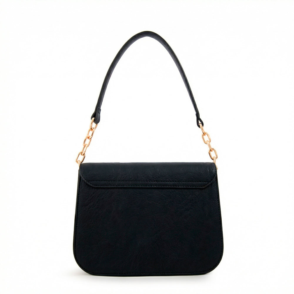 Crossbody Fairy Granulado Negro