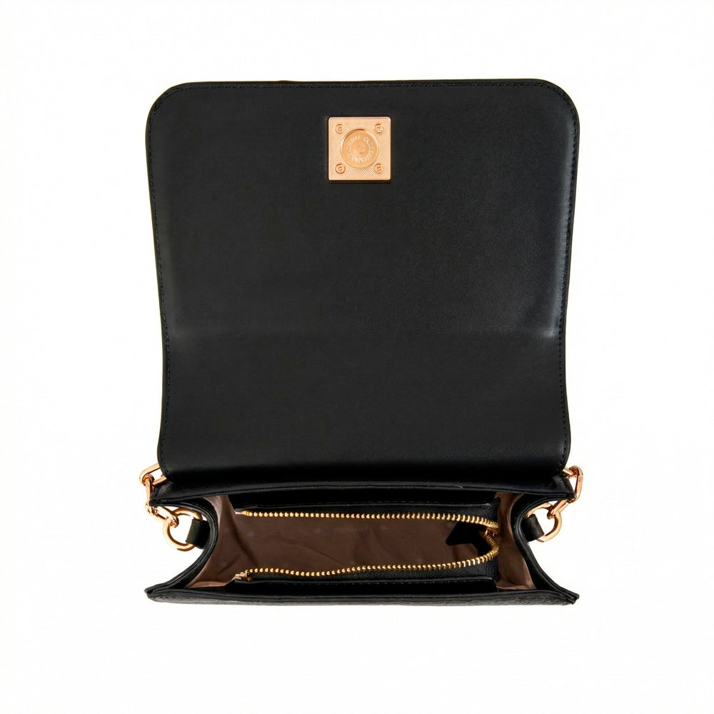 Crossbody Fairy Granulado Negro