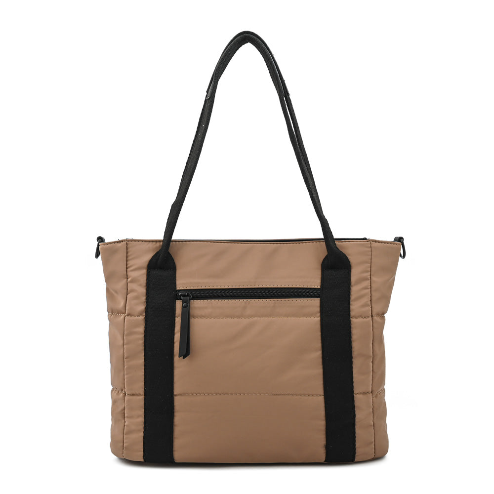 Cartera Dos Asas Florence Beige