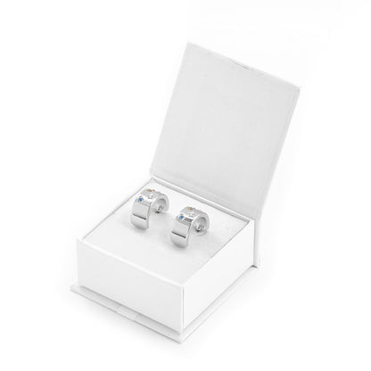 Aretes Gaelia Plateado