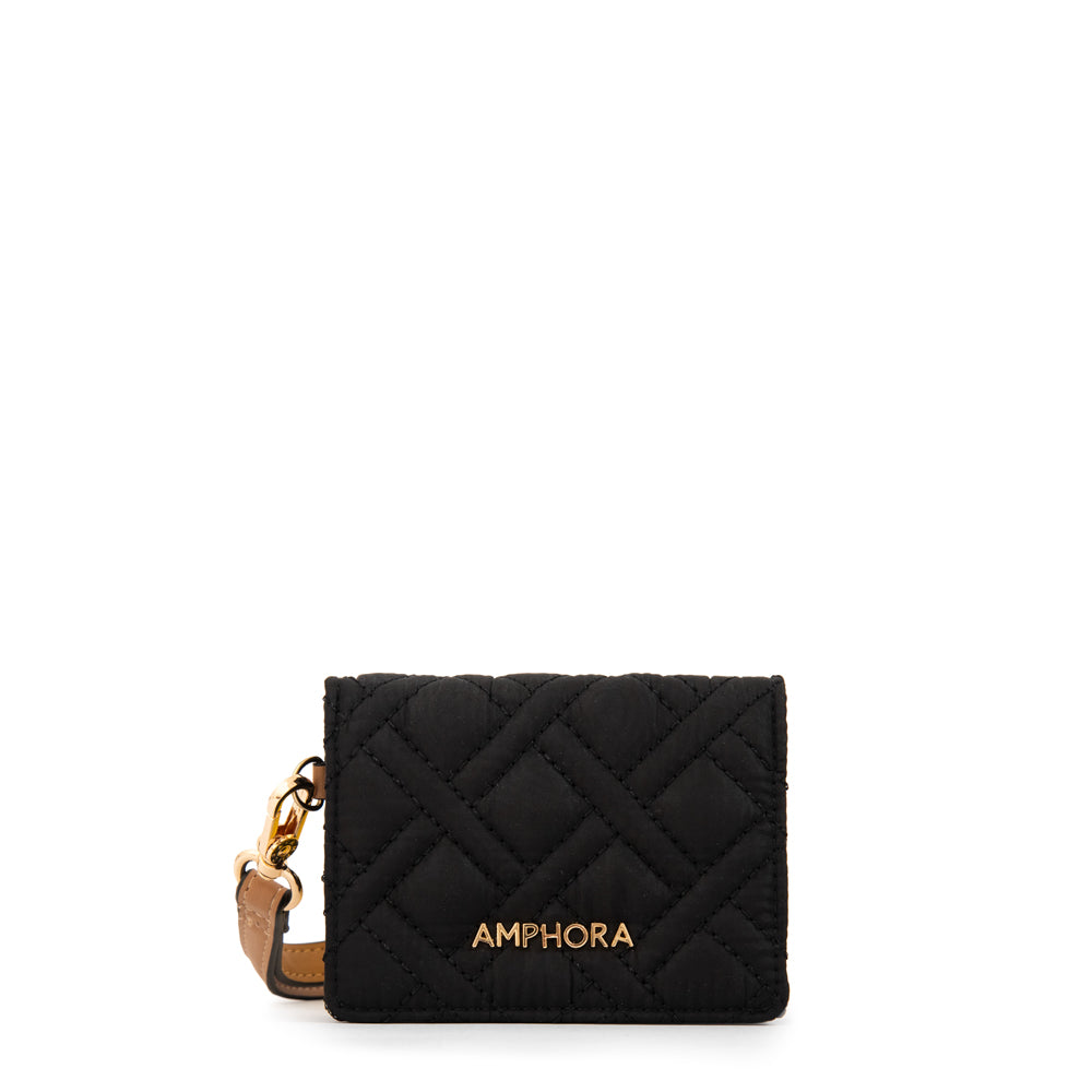 Tarjetero Gambia Negro