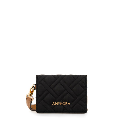 Tarjetero Gambia Negro