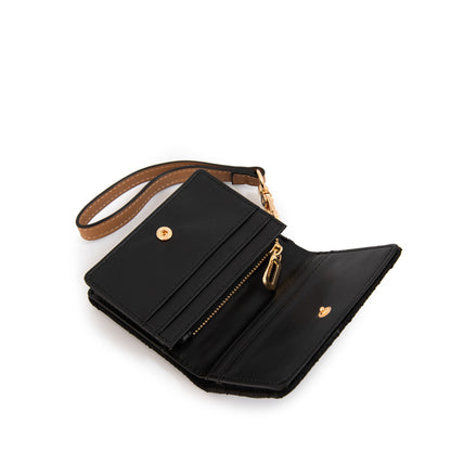 Tarjetero Gambia Negro