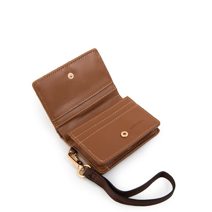 Tarjetero Gambia Beige Oscuro