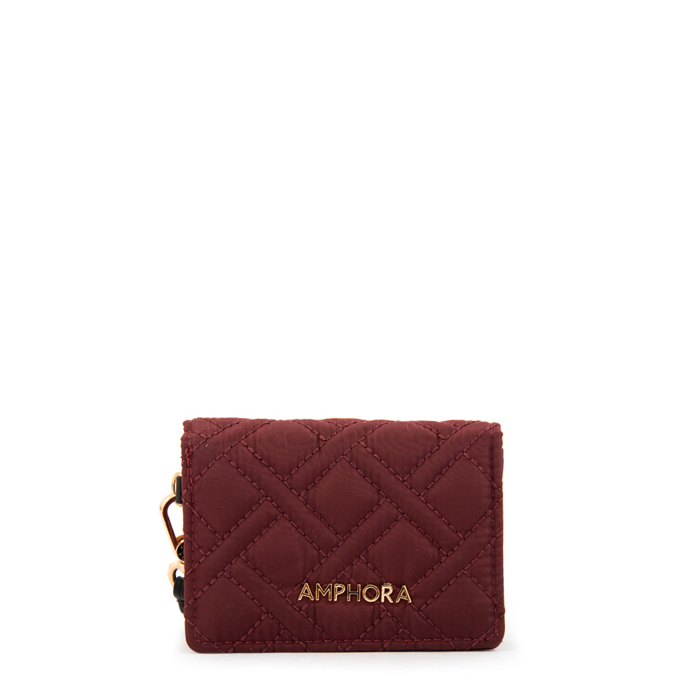 Tarjetero Gambia Rojo