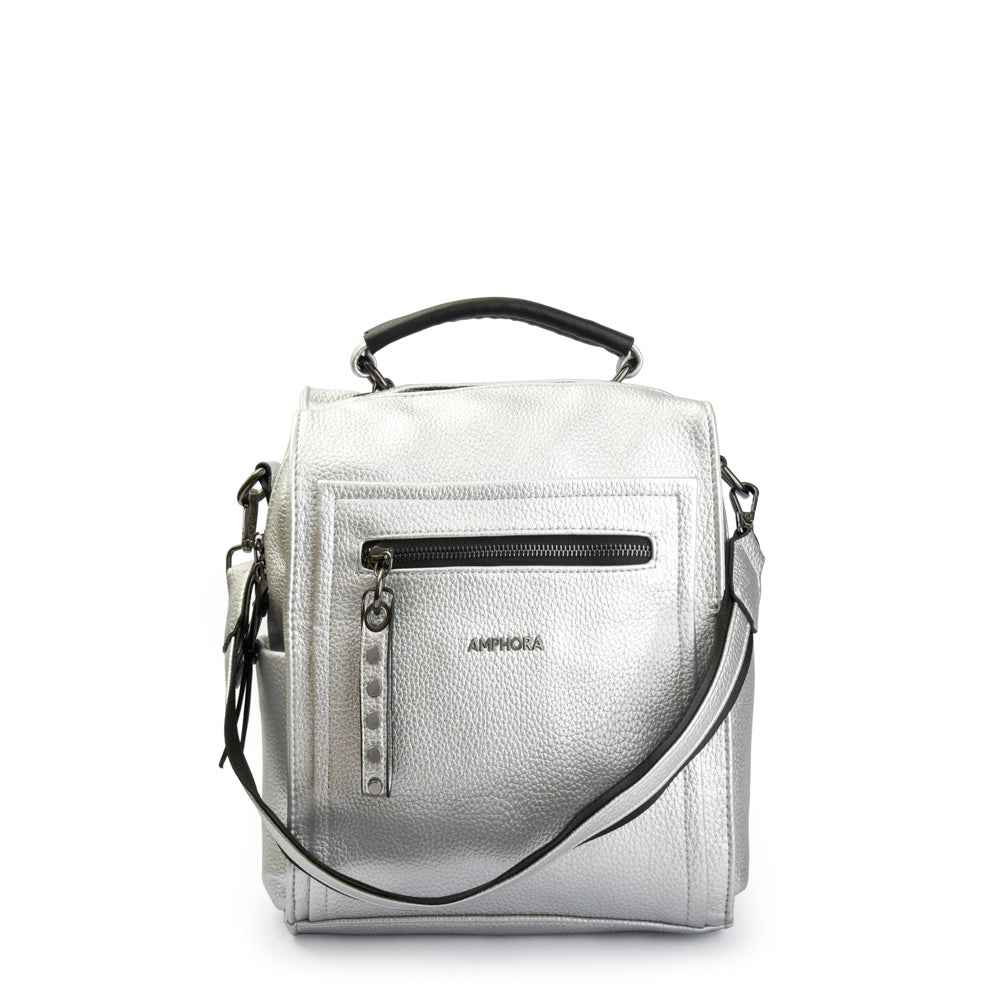 Mochila Ilisia Plateado
