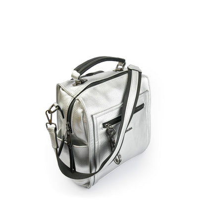 Mochila Ilisia Plateado