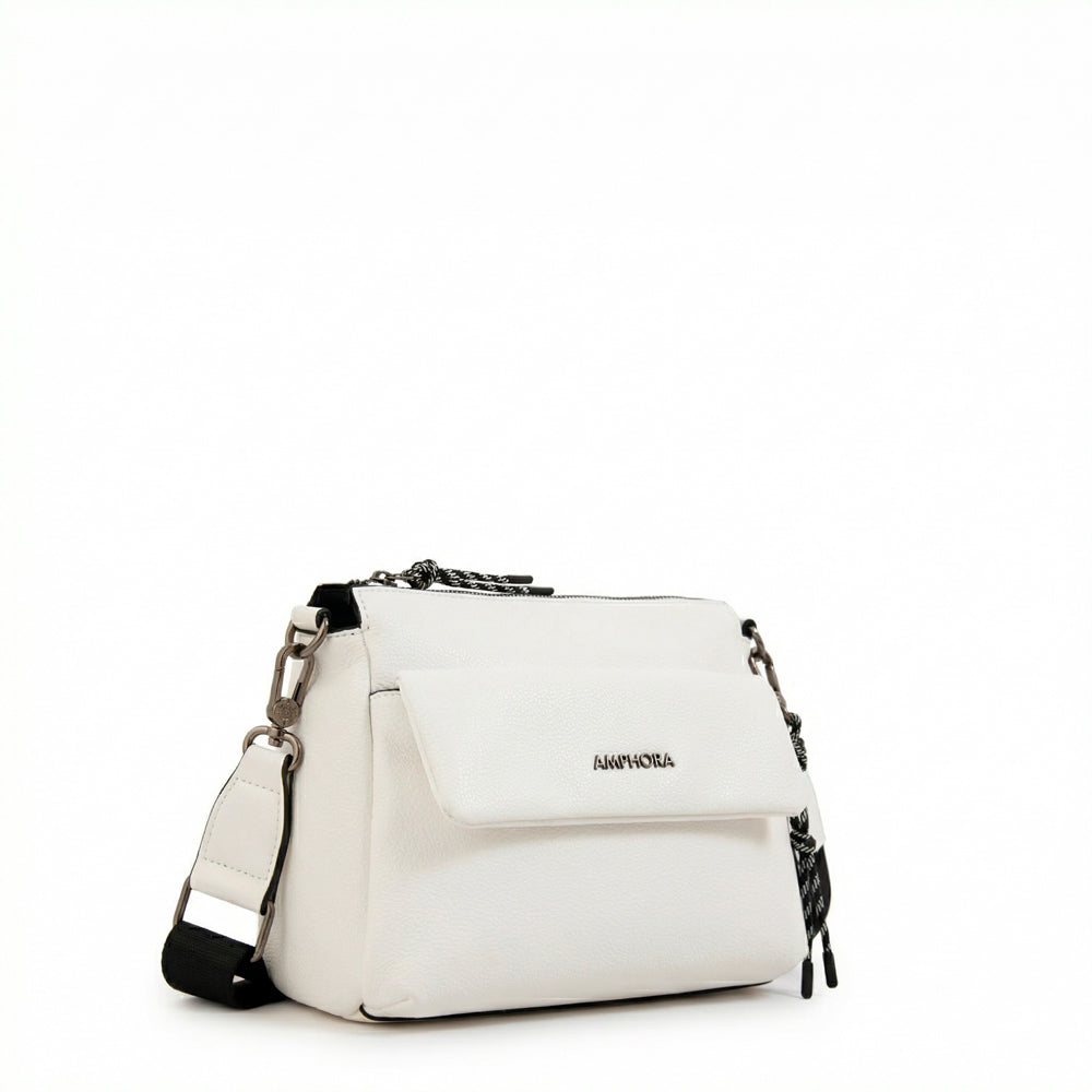 Crossbody Pequeña Julia Blanco Crudo