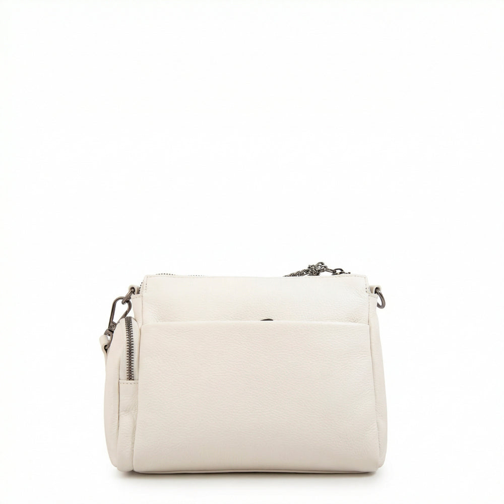 Crossbody Pequeña Julia Blanco Crudo