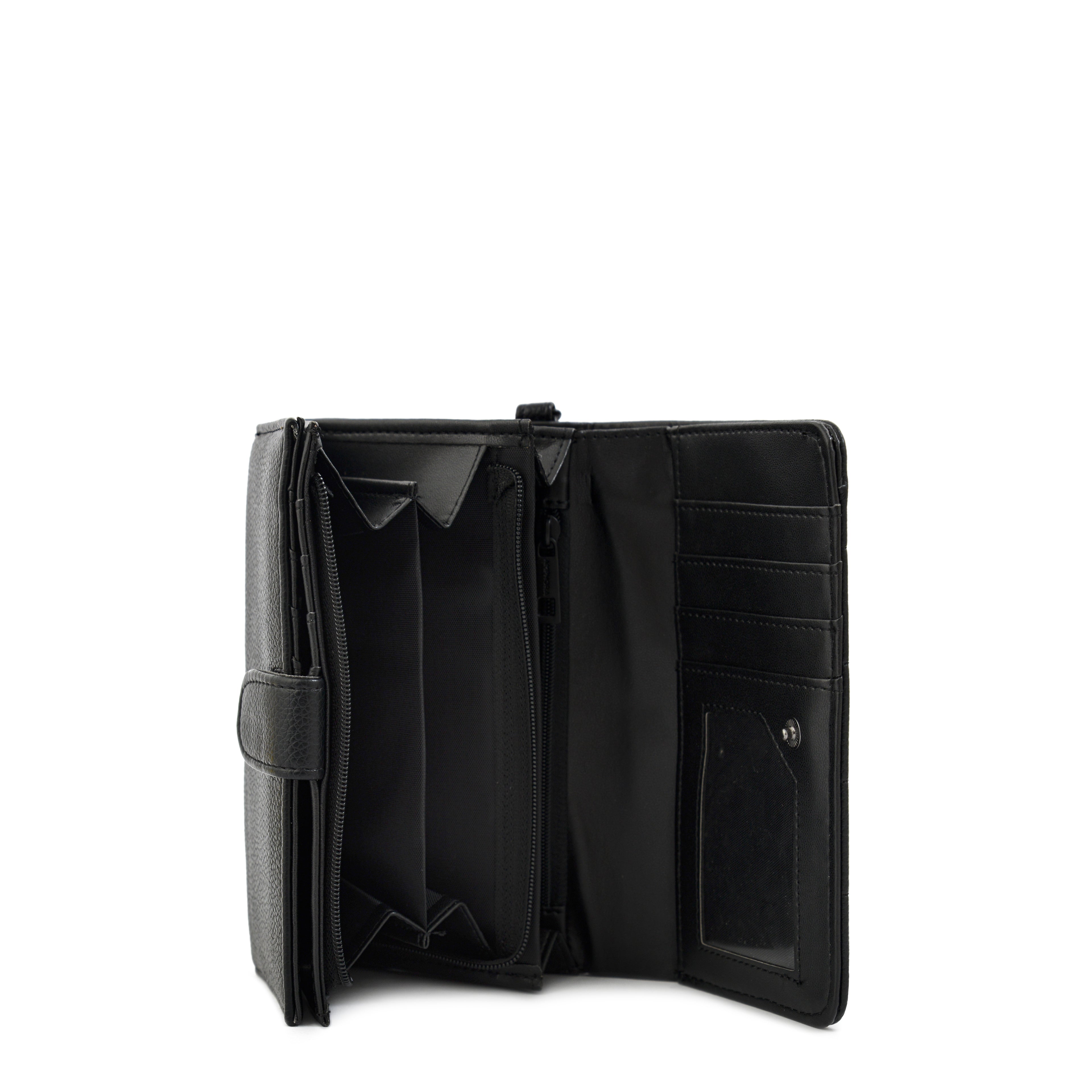 Billetera Acordeon Lambert Pequeña Negro