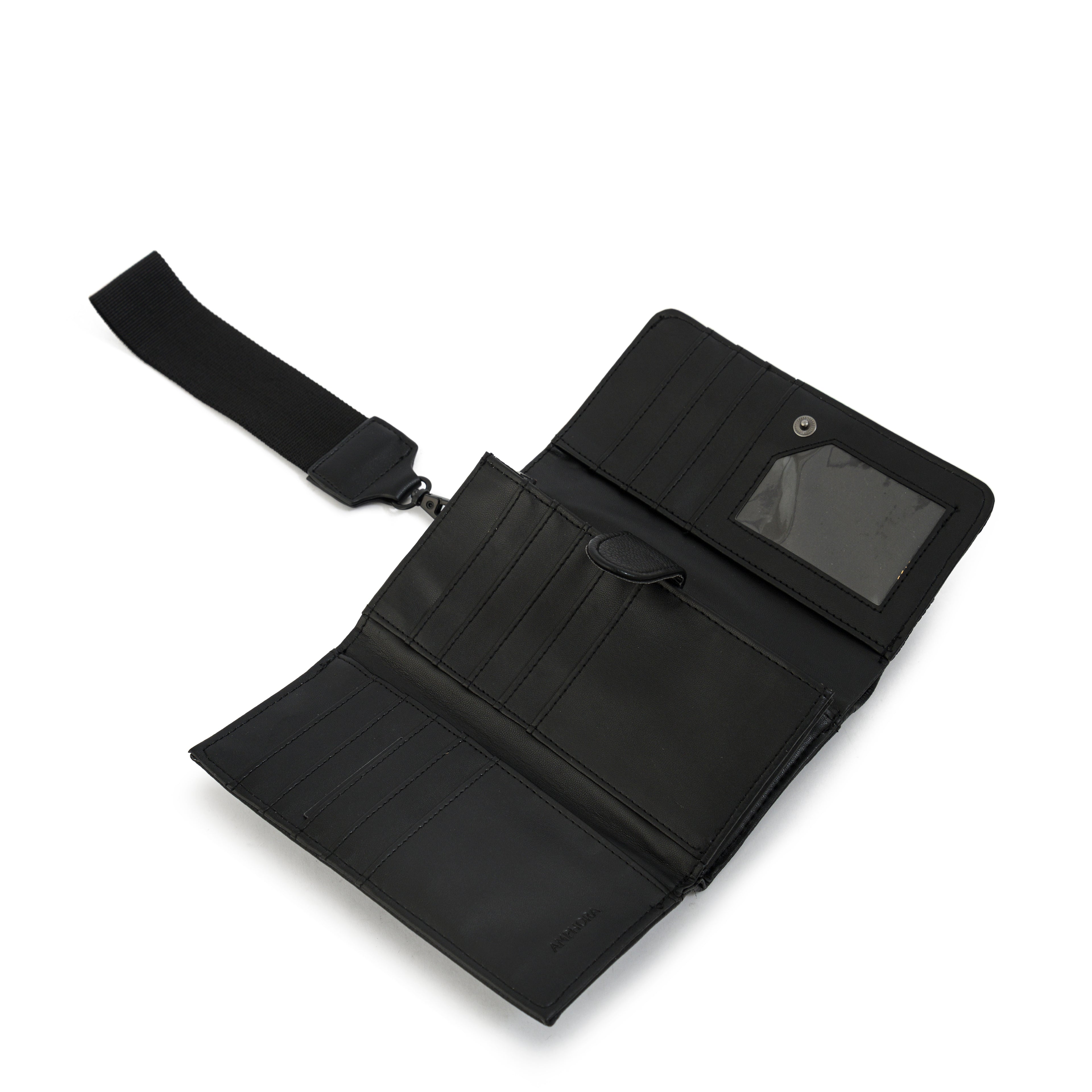 Billetera Acordeon Lambert Pequeña Negro