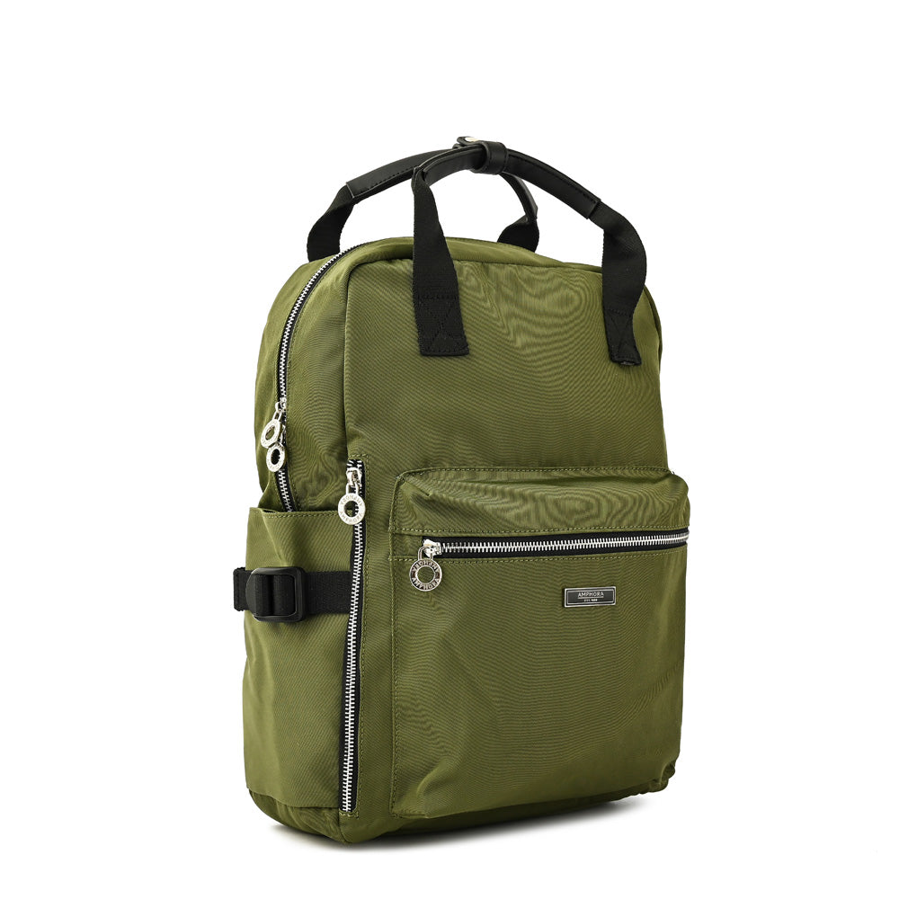 Mochila Porta Laptop Lani Verde Oscuro