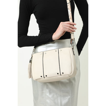 Crossbody Leroy Blanco Crudo