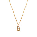 Collar Letra B Dorado