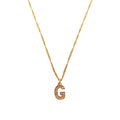 Collar Letra G Dorado
