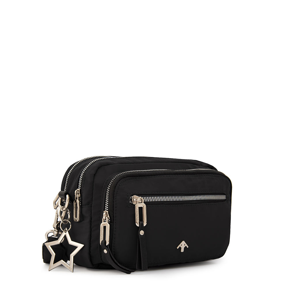 Crossbody Liliana Nylon Negro