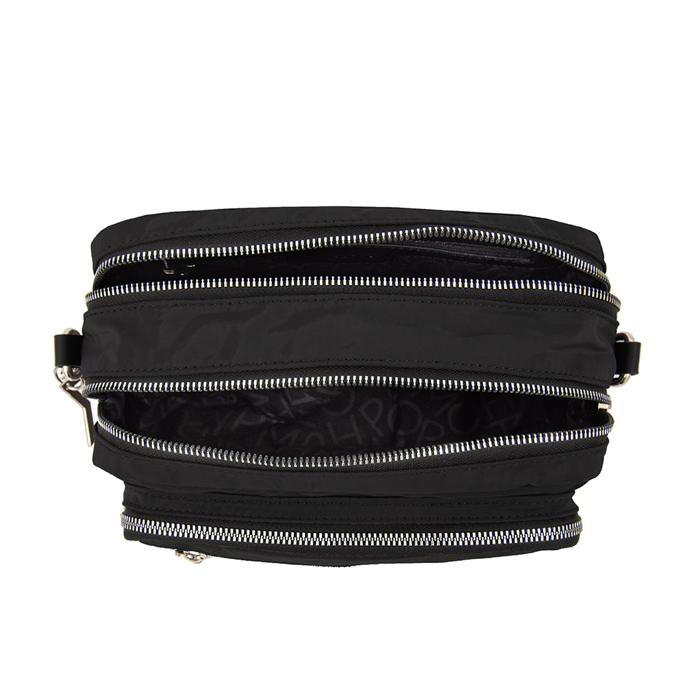 Crossbody Liliana Nylon Negro