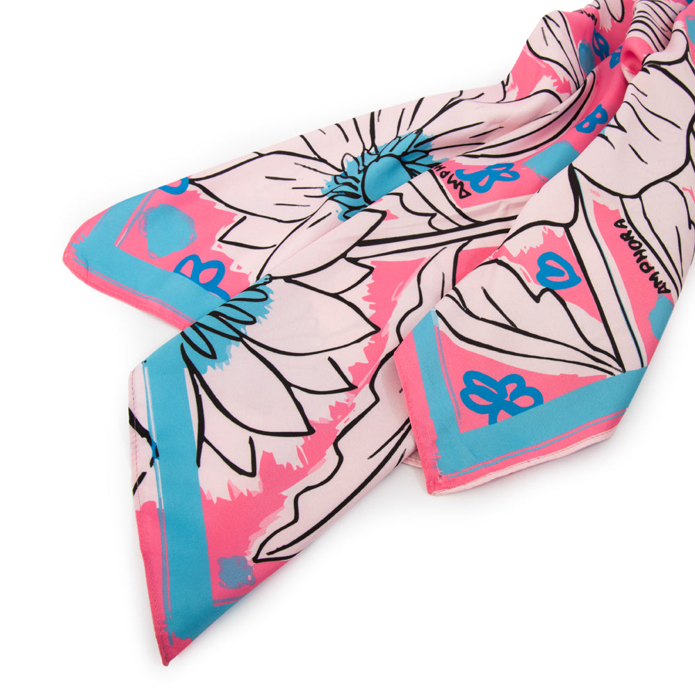 Pañuelo Lirica Rosado Viejo