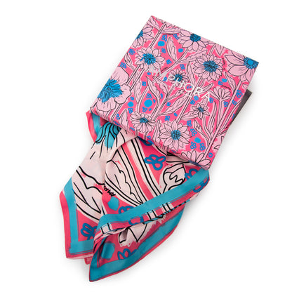 Pañuelo Lirica Rosado Viejo