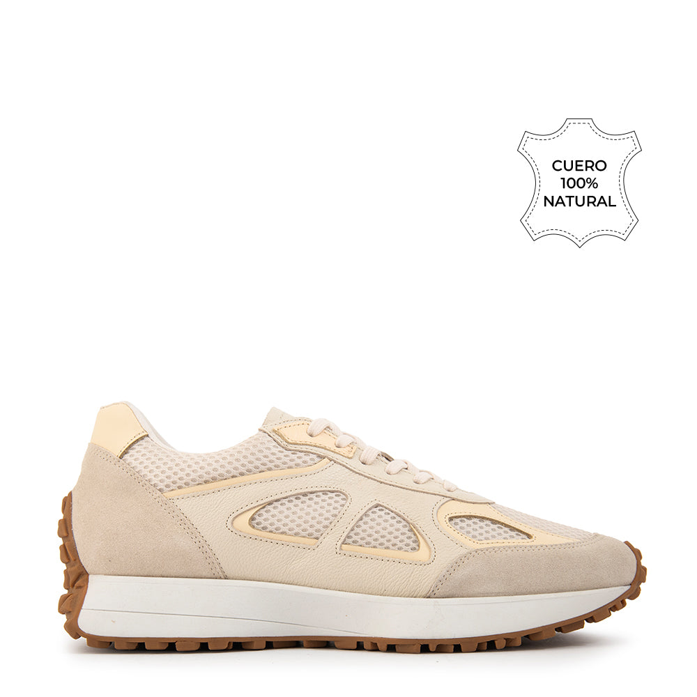Zapatilla Liv Beige
