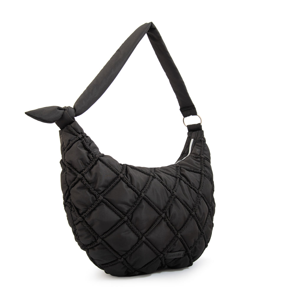 Cartera Oval Louisa Negro