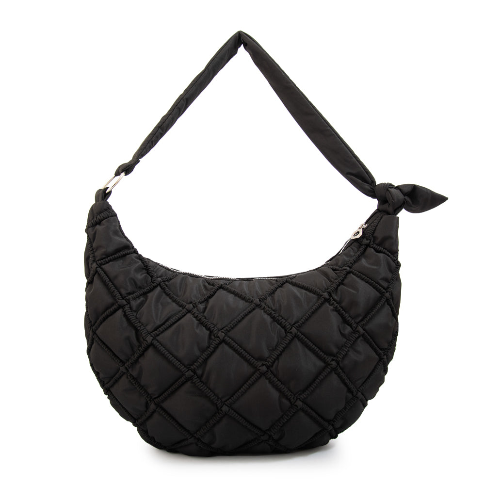 Cartera Oval Louisa Negro