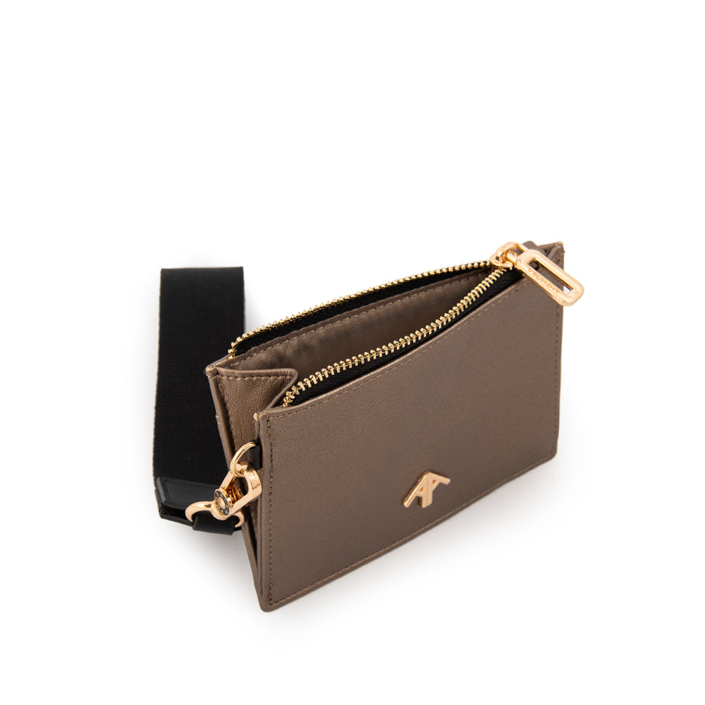 Monedero Lullaby Plateado Oscuro