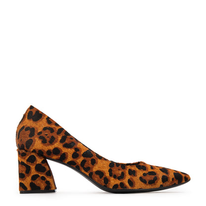 Zapatilla Luna Negro Animal Print