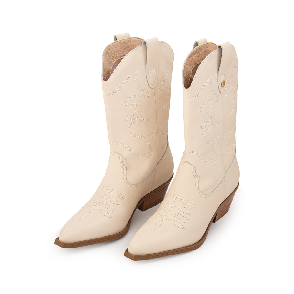 Bota Marcella Blanco Crudo