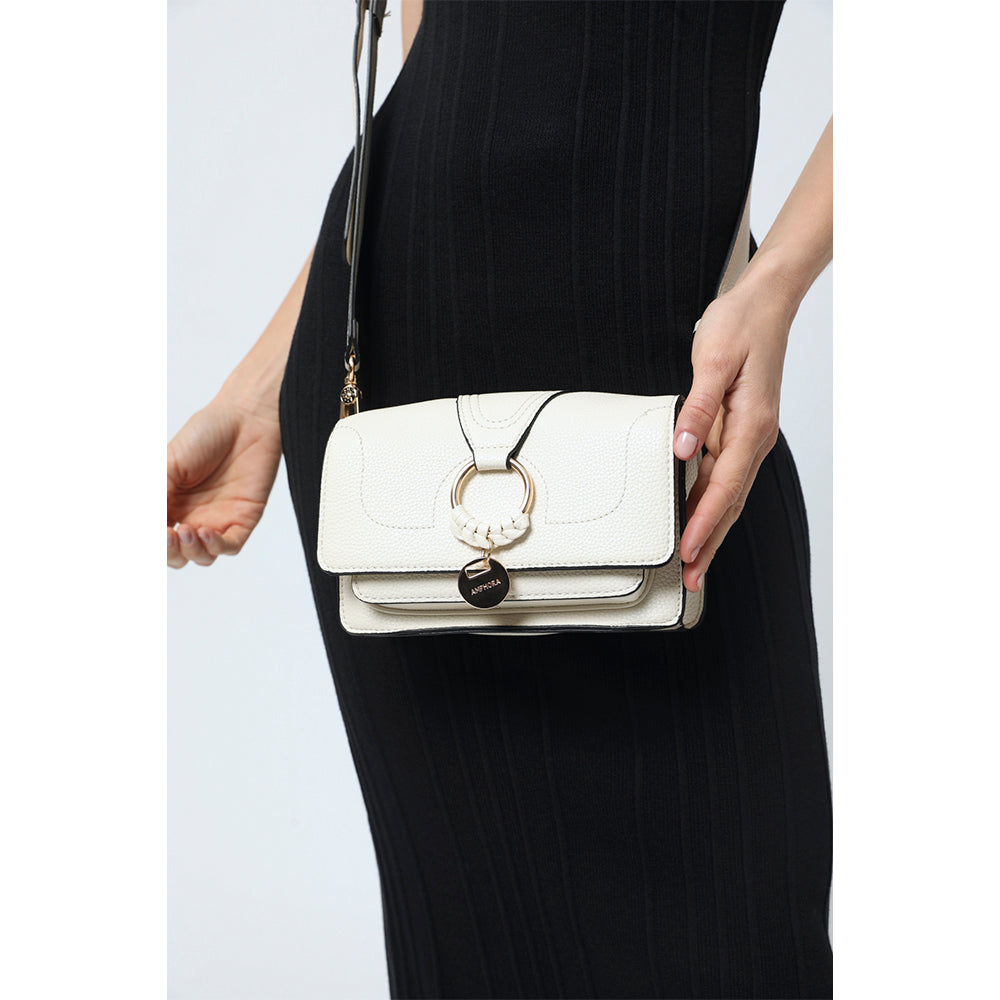 Crossbody Marla Blanco Crudo