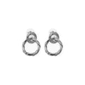 Aretes Marta Plateado