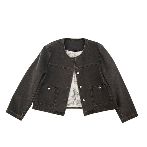 Casaca Megan Gris