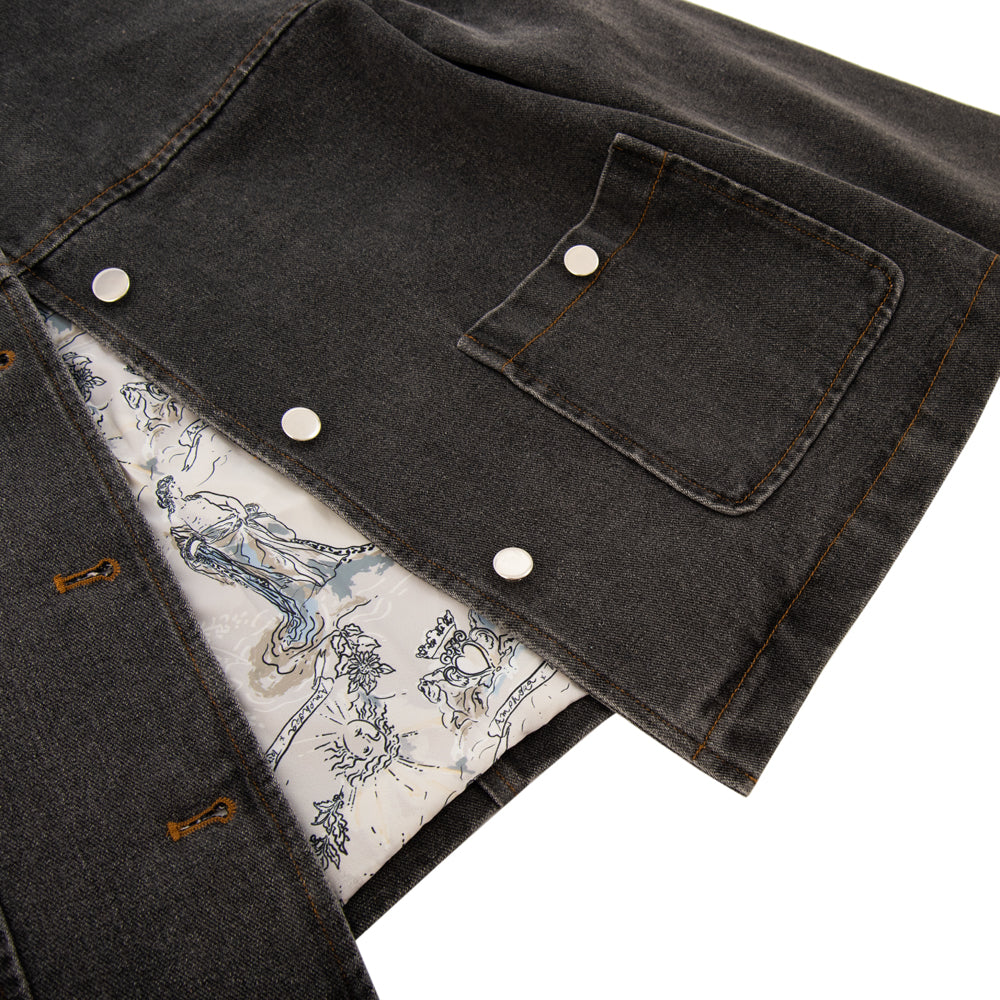 Casaca Megan Gris