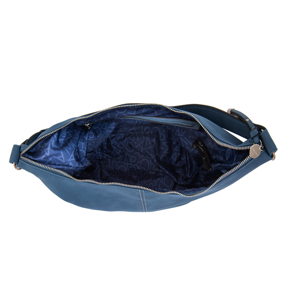 Cartera Oval Mila Azul