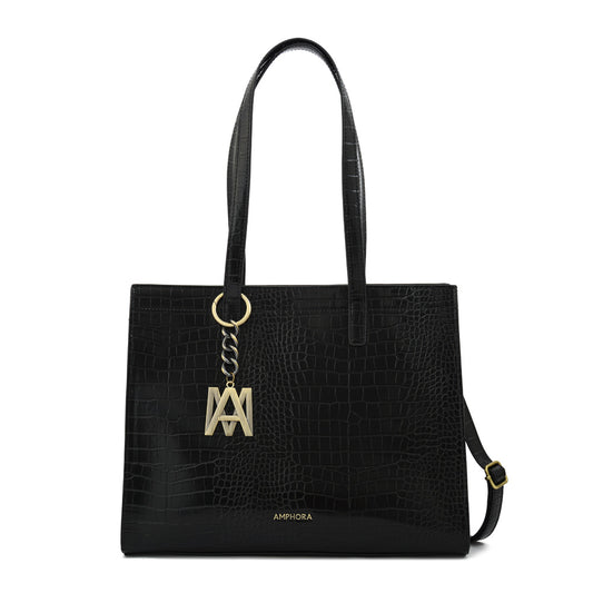 Cartera Dos Asas Miller Negro Especial